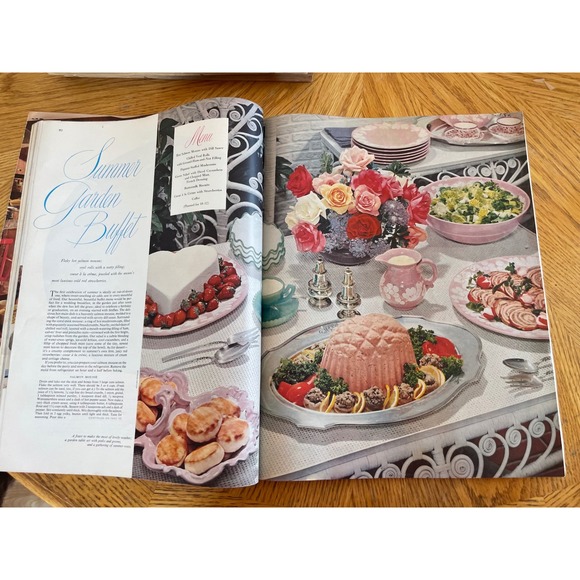 Ladies Home Journal June 1957 Vintage Magazine Wedding Cover Bing Crosby Fashion - Picture 11 of 16